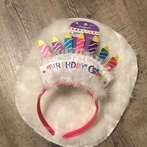 Birthday girl headband